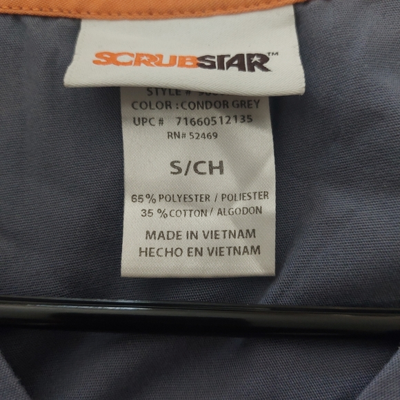 Women's ScrubStar Scrub Top Size Small - Picture 6 of 10